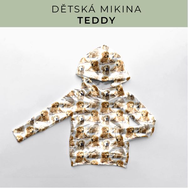 DĚTSKÝ střih - Mikina Teddy