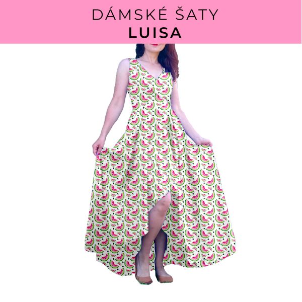 DÁMSKÝ střih - šaty Luisa