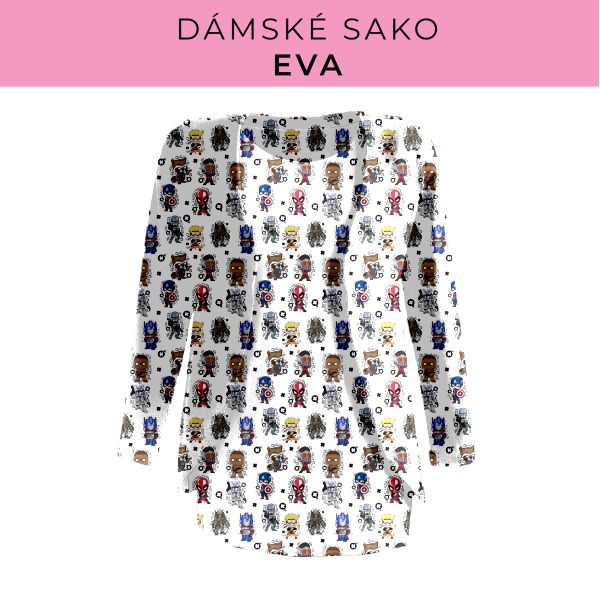 DÁMSKÝ střih - sako Eva