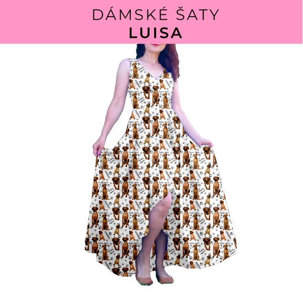DÁMSKÝ střih - šaty Luisa