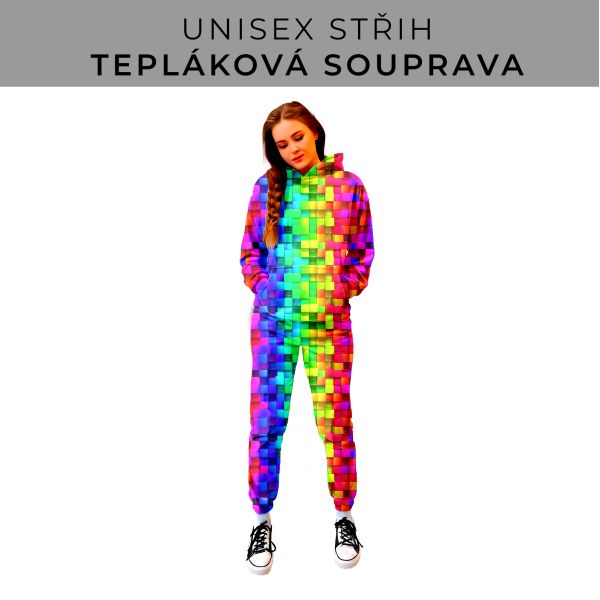 DÁMSKÝ střih - SET mikina a tepláky 