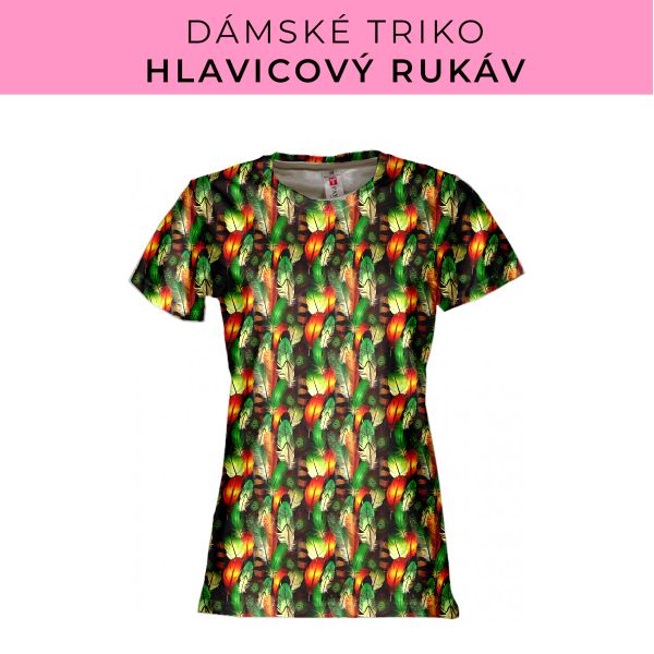 DÁMSKÝ střih - triko základní