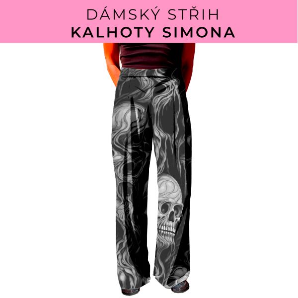 Dámský střih - kalhoty Simona