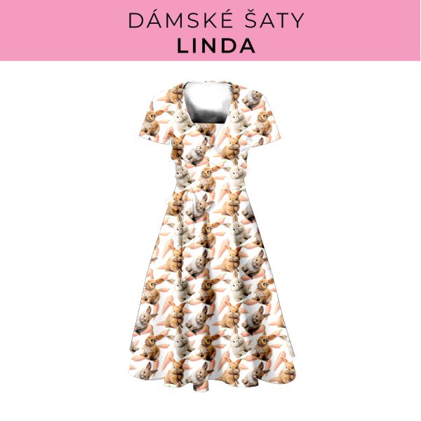 DÁMSKÝ střih - šaty Linda