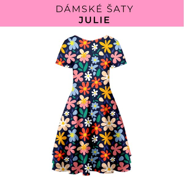 DÁMSKÝ střih - šaty julie