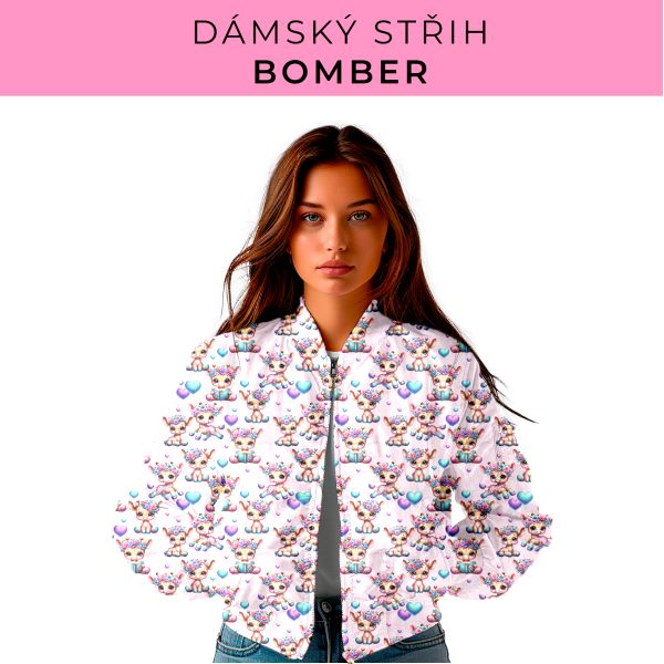 DÁMSKÝ střih - Bomber