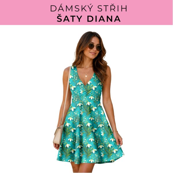 Dámský střih - šaty Diana