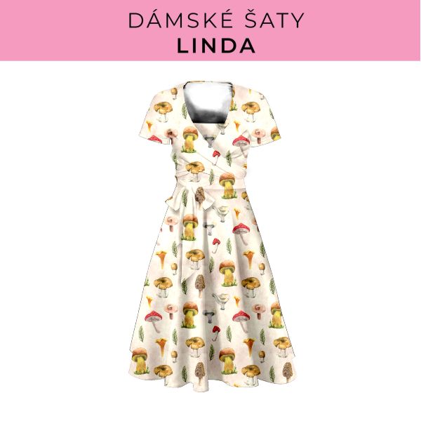 DÁMSKÝ střih - šaty Linda