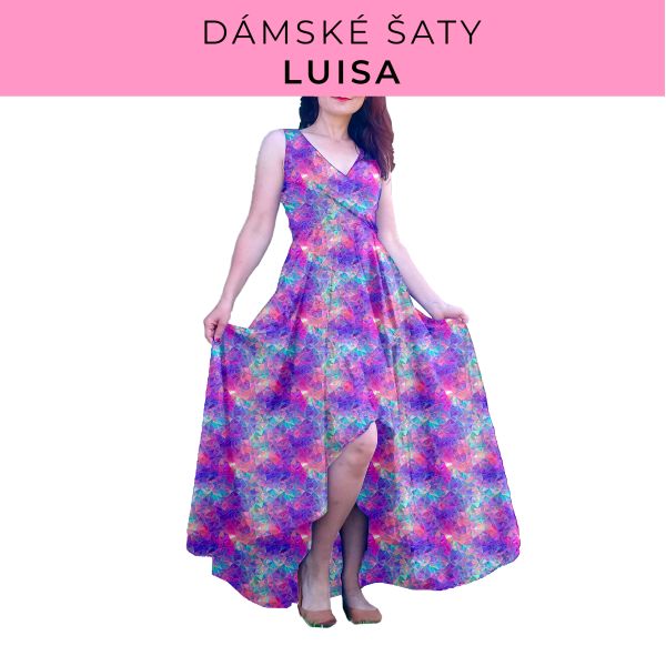 DÁMSKÝ střih - šaty Luisa
