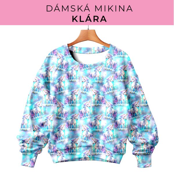 DÁMSKÝ střih - mikina Klára