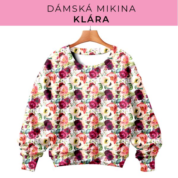 DÁMSKÝ střih - mikina Klára