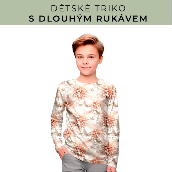 DĚTSKÝ střih - triko dlouhý rukáv