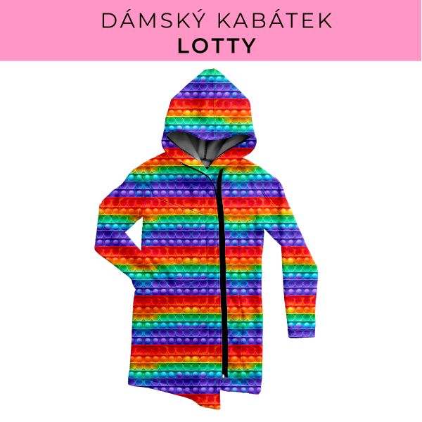 DÁMSKÝ střih - Kabátek Lotty