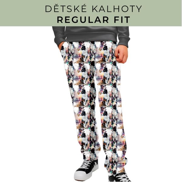 DĚTSKÝ STŘIH - Kalhoty Regular fit