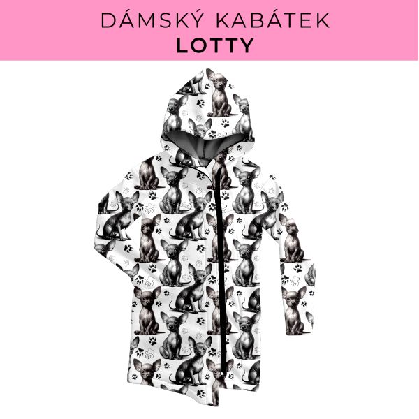 DÁMSKÝ střih - Kabátek Lotty