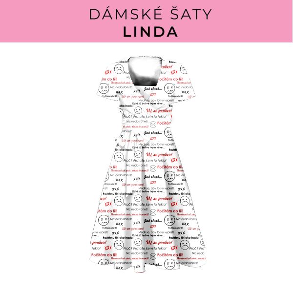 DÁMSKÝ střih - šaty Linda