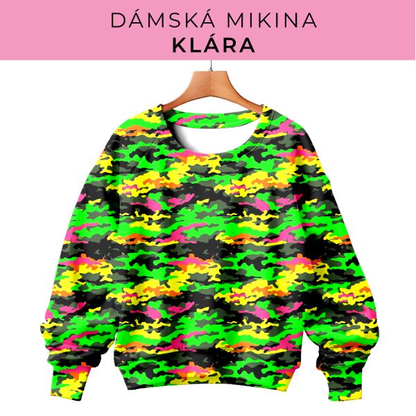 DÁMSKÝ střih - mikina Klára