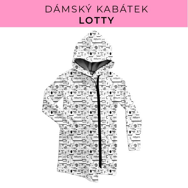 DÁMSKÝ střih - Kabátek Lotty