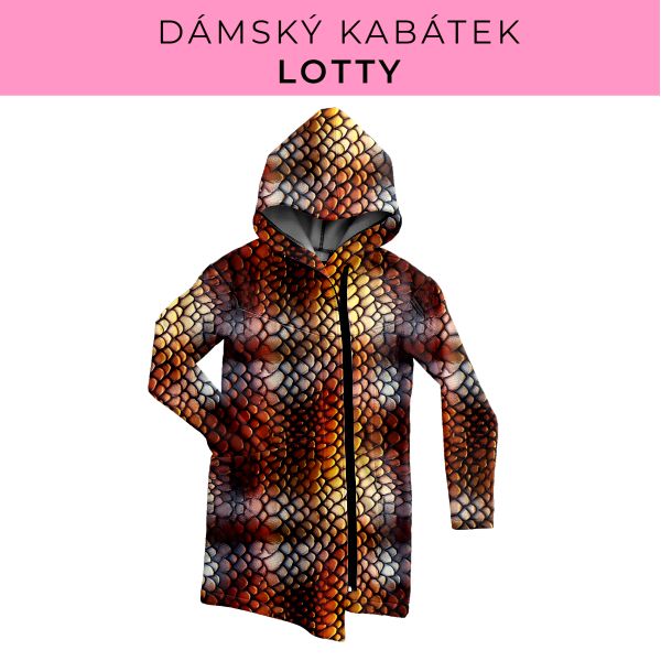 DÁMSKÝ střih - Kabátek Lotty
