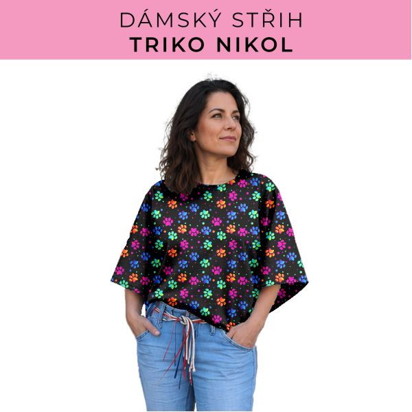 Dámský střih -  triko Nikol