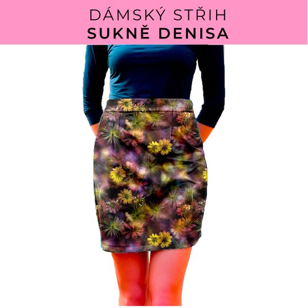 Dámský střih - Dámská sukně Denisa