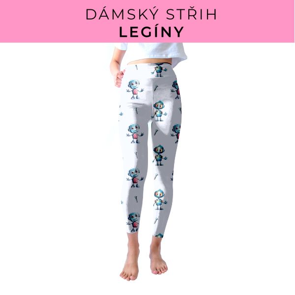 DÁMSKÝ střih - legíny SPORT - SLIM FIT