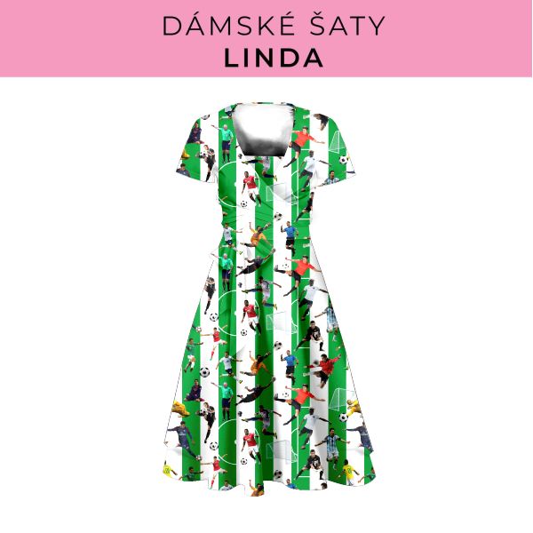 DÁMSKÝ střih - šaty Linda