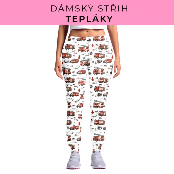 DÁMSKÝ střih - tepláky