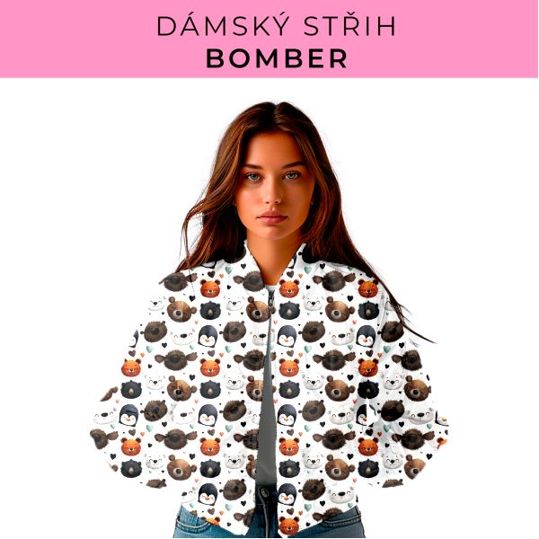 DÁMSKÝ střih - Bomber