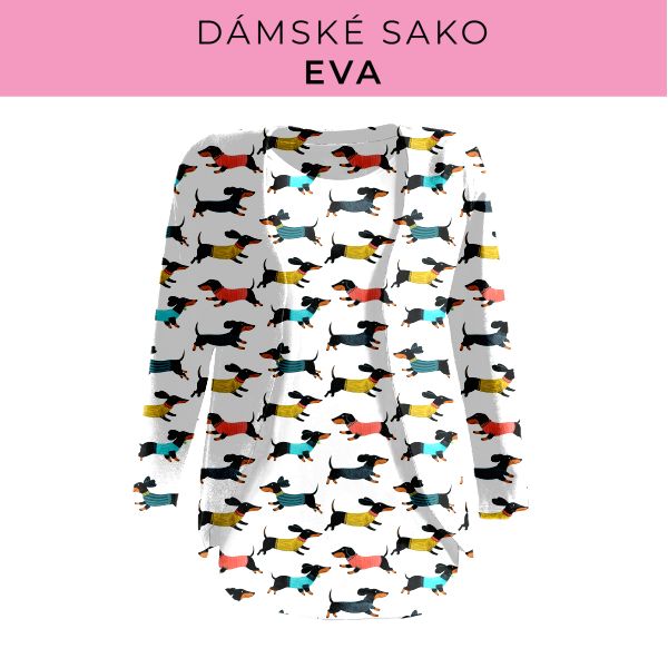 DÁMSKÝ střih - sako Eva