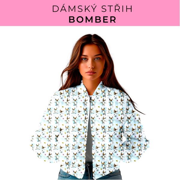 DÁMSKÝ střih - Bomber