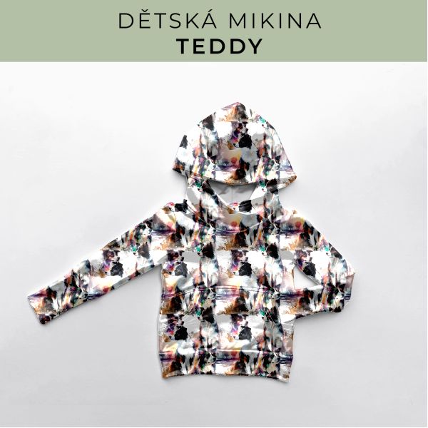 DĚTSKÝ střih - Mikina Teddy