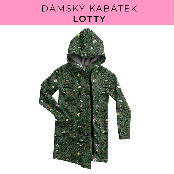 DÁMSKÝ střih - Kabátek Lotty