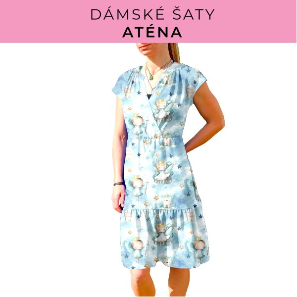 DÁMSKÝ střih - šaty Aténa