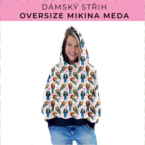 Dámský střih - mikina Meda