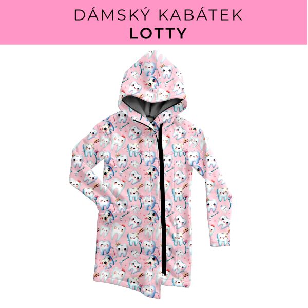 DÁMSKÝ střih - Kabátek Lotty