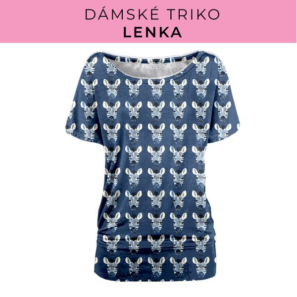 DÁMSKÝ střih - Triko Lenka