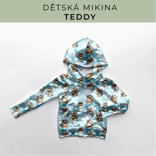 DĚTSKÝ střih - Mikina Teddy