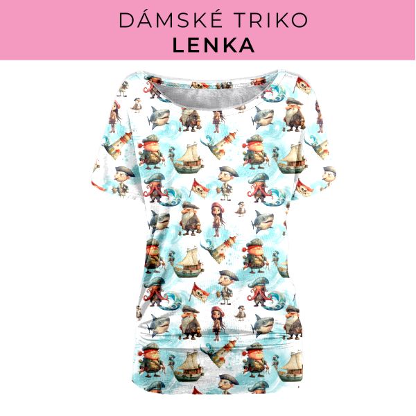 DÁMSKÝ střih - Triko Lenka