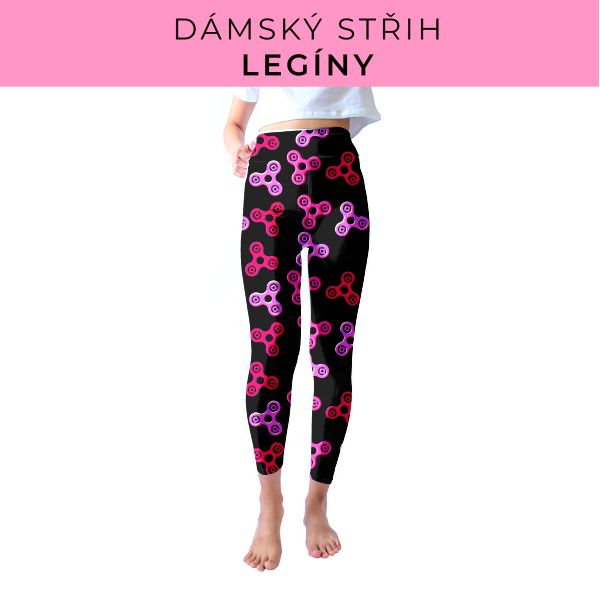 DÁMSKÝ střih - legíny SPORT - SLIM FIT