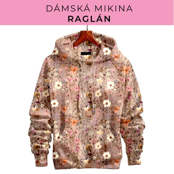 DÁMSKÝ střih - mikina raglán