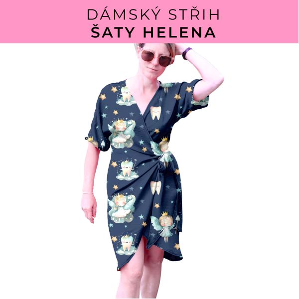 Dámský střih na šaty  Helena