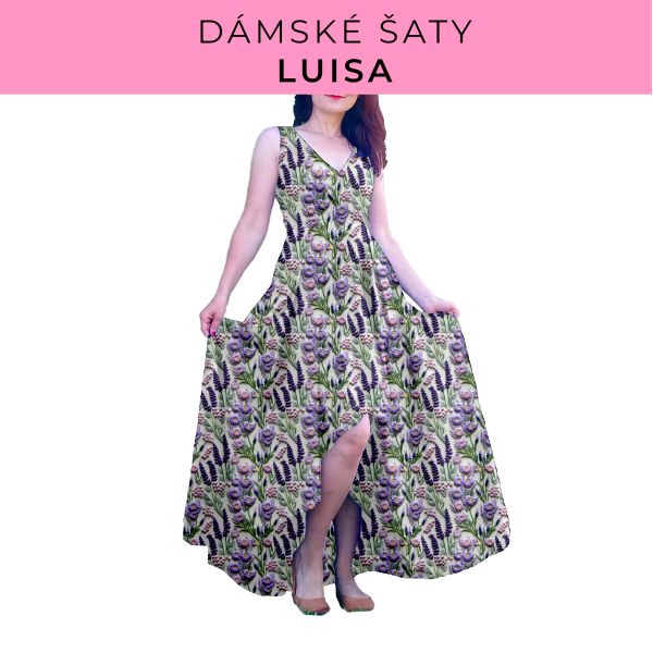 DÁMSKÝ střih - šaty Luisa
