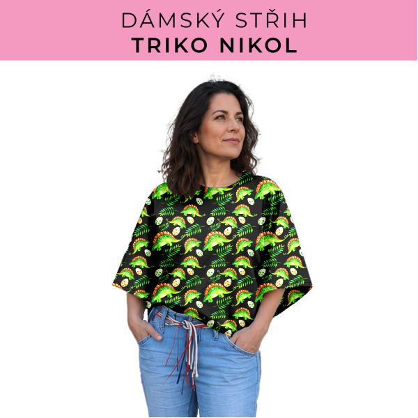Dámský střih -  triko Nikol