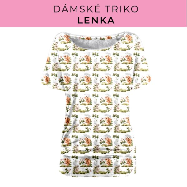 DÁMSKÝ střih - Triko Lenka