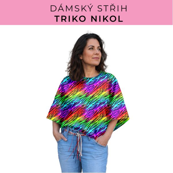 Dámský střih -  triko Nikol