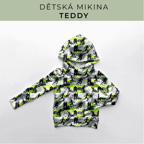 DĚTSKÝ střih - Mikina Teddy