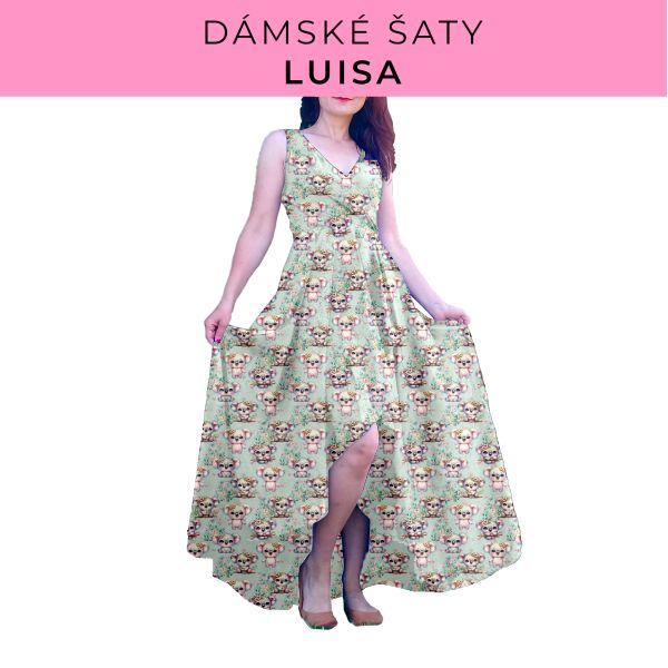 DÁMSKÝ střih - šaty Luisa