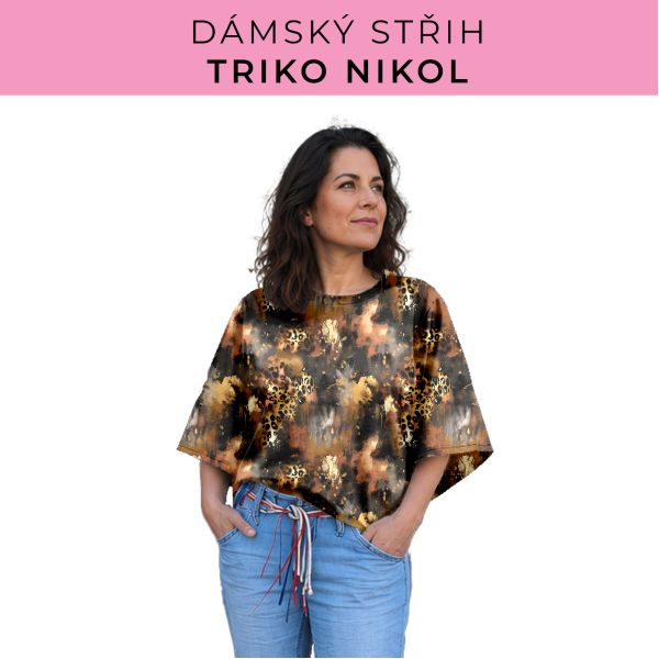 Dámský střih -  triko Nikol