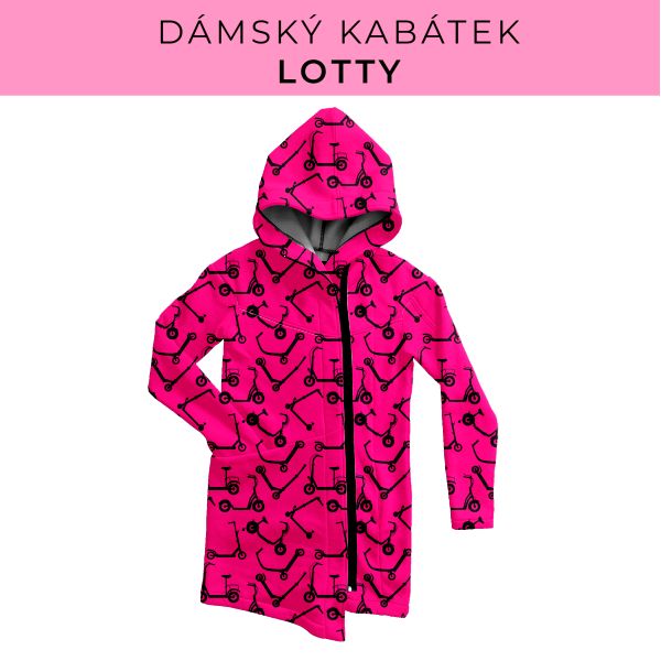 DÁMSKÝ střih - Kabátek Lotty
